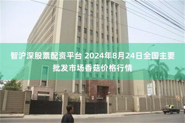 智沪深股票配资平台 2024年8月24日全国主要批发市场香菇价格行情